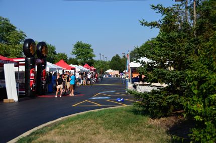 Tour of EG concession and vendor area