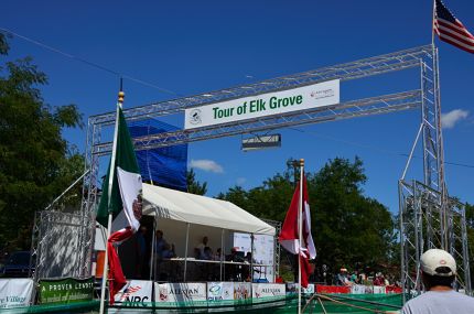 View of the Tour of Elk Grove banner