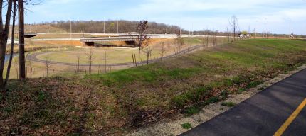 New Prairie Trail tunnel under route 31.