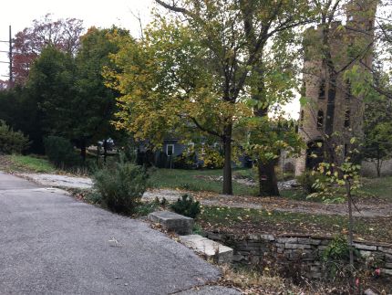 View of Castle on Fox River Trail