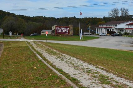 Diamond Caverns as seen from MCT