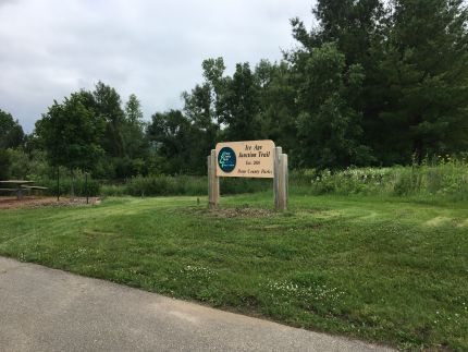 Ice Age Junction Trail sign