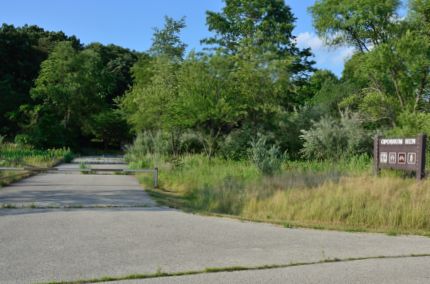 Opossum Run entrance in Moraine Hills Park