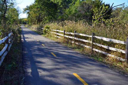 New Old Plank Road Trail connextion to the TCT