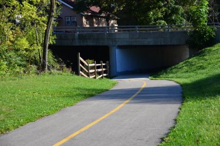 Tunnel on Thorn Creek Trail