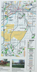 Wauponsee Glacial Trail map