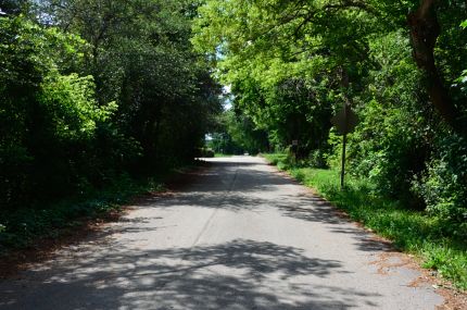 heading west on DPR Trail detour