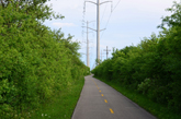 Southern end of Skokie Valley Bike Path