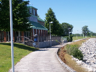 Scenery along Lake Michigan