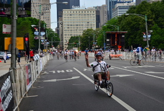 Start of Bike The 2012 Drive, Chicago