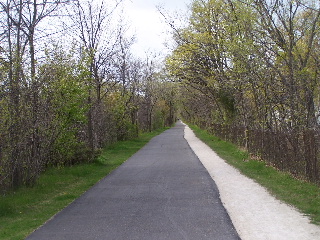 A straight section of GBT in Winnetka