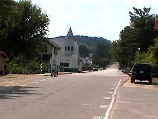 A road through Norwalk Wis